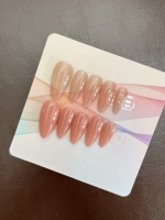 Faux ongles à presser en acrylique, forme ballerine/cercueil, faits main, personnalisés, de luxe, pour salon, vente en gros, les plus vendus, faciles à poser