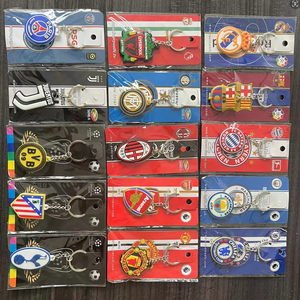 Ever Rock CN;GUA Vente en gros de porte-clés en PVC souple, équipe de football, ballon de football, porte-clés pour les fans de football, club en caoutchouc, alliage de zinc - Product Image 3