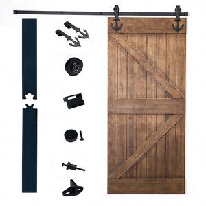 WEKIS Soporte de Gabinete en Forma de Flecha de Hierro, Herraje Deslizante de Acero y Latón para Puertas de Granero, Cocina Exterior, Dormitorio, Aluminio de Calidad - Product Image 5