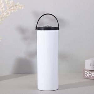 Htpmart 20oz Sublimation Tumbler Triple-Insulated Stainless Steel Sports Bottle with <b>Straw</b> <b>Lid</b> Blank <b>Cup</b> - Product Image 6