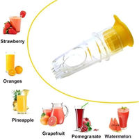 Nieuwe YS Groente- en Citroenpers van Plastic, Lichtgewicht, Multifunctioneel, Gemakkelijk te Reinigen, Ingebouwde Filter, Fruit- en Groentegereedschap, Handmatig