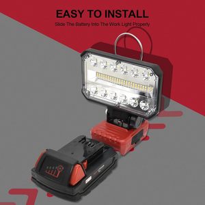 China Supplier 30W <b>Led</b> Cordless Battery USB Type-C Charging Port Work <b>Light</b> for 18v WD-W8106 Work <b>Light</b> WD-W8106 - Product Image 4