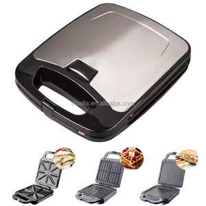 Aifa 3 in 1 <span class=keywords><strong>tostapane</strong></span> per Sandwich di famiglia 4 fette di macchina per Waffle Panini Press piatti rimovibili <span class=keywords><strong>con</strong></span> rivestimento antiaderente - Product Image 1