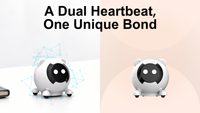 Robot compagnon pour animaux de compagnie IA, robot intelligent mobile pour animaux de compagnie avec jouet interactif à plumes laser, jouet interactif pour chat IA