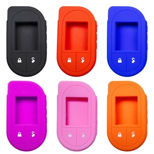 Cover in Silicone SKM per Chiave <span class=keywords><strong>Auto</strong></span> con Telecomando <span class=keywords><strong>Viper</strong></span> 7351V 7752V 7756V, Custodia Protettiva Pieghevole Leggera per Telecomando LCD a 2 Vie - Product Image 6