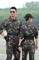 Ensemble d'entraînement pour homme, veste et pantalon tactiques, uniforme tactique, ensemble d'entraînement couleur Multicam, veste et pantalon en tissu CP, hiver