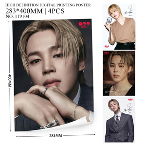 ชุดโปสเตอร์เสียงประกอบสี่ชิ้นสำหรับอัลบั้มอาริรัง |   ของขวัญของเหล่าคนดัง เช่น จิน ซูก้า จีมิน เจโฮป อาร์เอ็ม วี เจเค สำหรับแฟนคลับ - Product Image 6