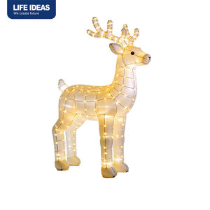 5FT <b>Christmas</b> elk <b>Inflatables</b> Outdoor <b>Decorations</b> Reindeer Blowups for Indoor Holiday Party Funny Vacation Outside - Product Image 5