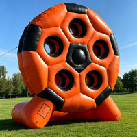 Cible de football gonflable commerciale pour adultes et enfants, arène de fléchettes de football gonflable, jeux sportifs amusants, cible de fléchettes de football gonflable