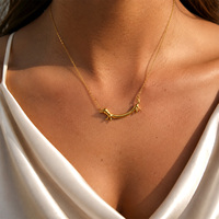 Parure de bijoux Teckel en acier inoxydable plaqué or, avec pendentif chien 3D lisse, collier, boucles d'oreilles et bague ouverte pour femme