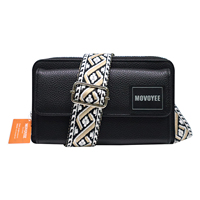 MOVOYEE tas kulit dan dompet, dompet ponsel untuk wanita tas selempang remaja perempuan, tas selempang kecil untuk wanita trendi