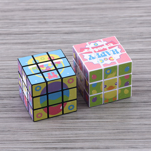 Christmas 3x3 Rubik's <b>Cube</b> Kids <b>Puzzle</b> Toy With Cartoon Patterns For Children And Youth Age 5 7 Years Unisex Gift - Product Image 2