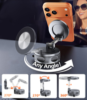 Support magnétique pour téléphone de voiture N52 |   Gel lavable sans résidus |   2 Angles Réglables |   Tableau de bord et pare-brise