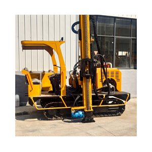High Efficiency <b>Solar</b> Powered Pile Driver Machine Motor <b>Pump</b> for Photovoltaic Project Installation Ground Mounted 6m Piling - Product Image 4