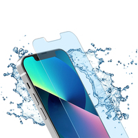 Vente en gros de verre trempé pour téléphone portable certifié CE, 13 12 2.5D, sans bulles, anti-lumière bleue, protection UV, 9H, 0,3 mm