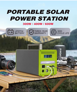 Factory Custom Color Logo Plug 600W Portable Power Stations 110V 220V Lithium Battery <b>Solar</b> <b>Generator</b> With USB Panels LX-LC01-60 - Product Image 4
