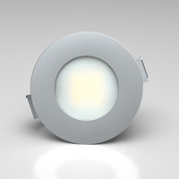 Nouveau spot encastré LED original 35 mm 12 V CC, 1,2 W 3-CCT, corps en aluminium, câble de 2 m