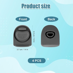 Junta de Silicona de Repuesto para Botella de Agua Owala FreeSip, Tapón Libre de BPA para Acero Inoxidable de 19-40 oz, Apto para Lavavajillas - Product Image 3