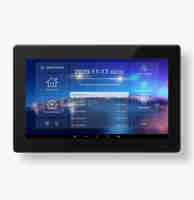 Interphone vidéo IP PoE 10 pouces pour intérieur, écran tactile IPS 1080P, Android 10.0, Wi-Fi, contrôle par application