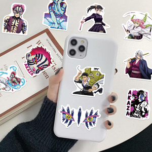 50 Pezzi Adesivi Impermeabili Anime Graffiti a Tema Hayao Miyazaki Hunter X, Pacchetto di Decalcomanie per iPad, Bagagli e Decorazioni Quotidiane - Product Image 5