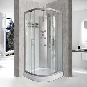 Vente directe d'usine <span class=keywords><strong>de</strong></span> cabines <span class=keywords><strong>de</strong></span> <span class=keywords><strong>douche</strong></span> carrées avec receveur <span class=keywords><strong>de</strong></span> <span class=keywords><strong>douche</strong></span>, deux parois arrière en verre et un ensemble <span class=keywords><strong>de</strong></span> <span class=keywords><strong>douche</strong></span> - Product Image 3