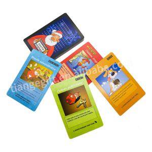 Personalizado Navidad azul núcleo adulto fiesta familia <span class=keywords><strong>beber</strong></span> tarjeta <span class=keywords><strong>juego</strong></span> <span class=keywords><strong>de</strong></span> mesa con 3 cubiertas - Product Image 5