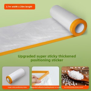 <span class=keywords><strong>Film</strong></span> <span class=keywords><strong>plastique</strong></span> jetable universel PE souple imperméable à l'eau <span class=keywords><strong>Protection</strong></span> contre la poussière et la rénovation pour canapé armoire meubles lit - Product Image 6