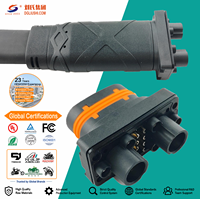 Hochwertiger Stecker/Buchse IP67 2+8 100A Parallelverbinder Maßgefertigte Kabelkonfektion für Industrie/Außenbereich/Elektromotoren