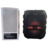 Radio FM GTS-1191 avec sangle de ceinture TF LINEIN TWS 10W 1200 Ah Volume fort Haut-parleur 6.5 pouces Haut-parleurs portables de jeu sans fil