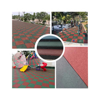 Indoor Outdoor Spielplatz Park Garten Kindergarten Geräusch reduzierung Gummi boden Fitness studio Gummimatten Bodenfliesen