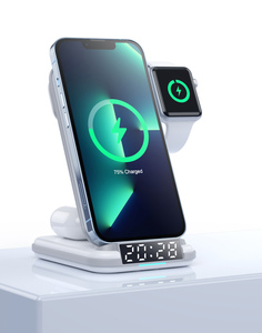 Produits tendance 2023 nouveaux arrivages <span class=keywords><strong>chargeur</strong></span> sans fil 3 en 1 pour iphone <span class=keywords><strong>chargeur</strong></span> rapide pour Airpods Pro pour <span class=keywords><strong>Apple</strong></span> <span class=keywords><strong>Watch</strong></span> <span class=keywords><strong>SE</strong></span> 8 - Product Image 1