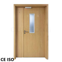 Porte de salle blanche acoustique étanche à l'humidité de style moderne personnalisable Placement intérieur fini en acier inoxydable de haute qualité