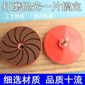 Disque à lamelles en carbure de silicium, tige hexagonale de 10 mm, pour ponçage, chanfreinage et finition du marbre, du quartz et de la pierre - Product Image 4