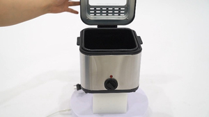 Friteuse Électrique Domestique 2,5 Litres, Cuve Unique, Panier Unique, Prix Usine - Product Image 4