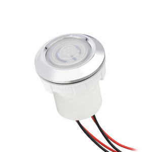 <span class=keywords><strong>Bouton</strong></span> d'allumage de cuisinière en céramique noire, anneau métallique 22/30 mm, étanche et résistant <span class=keywords><strong>à</strong></span> l'huile, 220 V, autobloquant/auto-réinitialisant - Product Image 4