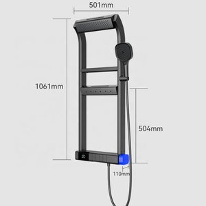 Thông Minh LED Hiển Thị Nhiệt Độ Núm Màn Hình Điều Khiển Nhiệt Độ Hydro Điện Thế Hệ Đàn Piano Key Vòi Hoa Sen Đặt Vòi Hoa Sen Bảng Điều Chỉnh - Product Image 2