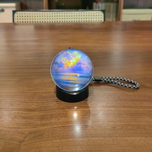 Sfera di Cristallo con Lettore Video <span class=keywords><strong>MP4</strong></span>, Ornamento <span class=keywords><strong>da</strong></span> Tavolo Personalizzabile per Video e Immagini, Ampie Scorte - Product Image 2