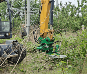 Máquina cortadora de sierra circular, procesador de leña, cabezal de sierra de excavadora para recortar, fabricantes de maquinaria, bienvenidos a consultas - Product Image 2