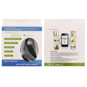 Localizador Inteligente Antipérdida con Alarma Bidireccional y Obturador Remoto, Alcance de 10-25m, Compatible con IOS/Android, para Carteras, Mascotas y Bolsos - Product Image 4