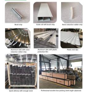 2025 Nhà Máy Giá New Hurricane-proof thép Con lăn màn trập Cửa Chống Trộm kim loại cuộn nhà để xe kho bên ngoài ngoài trời - Product Image 6