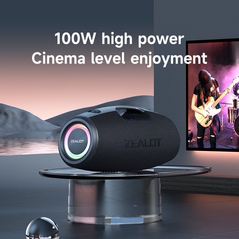 ZEALOT S78 ワイヤレススピーカー 100W Zealot 100W S78ワイヤレススピーカーポータブルブルートゥース