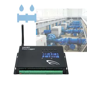 Modbus TCP Network GSM temperature datalogger SMS temperature monitoring connect