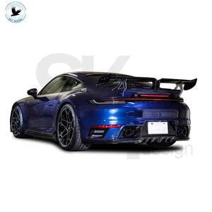 Nouveau pour <span class=keywords><strong>Techart</strong></span> Kit de carrosserie pour <span class=keywords><strong>Porsche</strong></span> <span class=keywords><strong>911</strong></span> 992 Facelift pare-chocs avec lèvre avant diffuseur arrière jupes latérales aileron arrière - Product Image 4