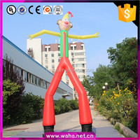 Costumes gonflables personnalisables de vente chaude pour le danseur d'air d'adultes pour extérieur avec le costume gonflable de danseur d'air de PVC de LED