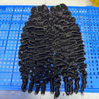 Extensions de cheveux bouclés birmans 100 % naturels, non traités, qualité 12A, vierges, bouclés en spirale et volumineux