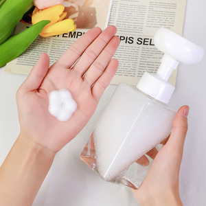 Foam Soap Dispenser 450Ml Glass Bottle For Facial Cleanser Shower Gel Storage - Product Image 1