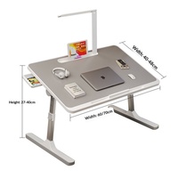 Table d'ordinateur pliante simple, petite table d'étude pour dortoir d'étudiant, bureau à domicile, chambre à coucher, fenêtre en baie, table pour ordinateur portable