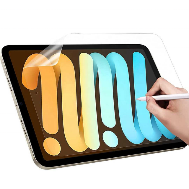 Anti-Glare PET Material Protective Cut Film Drawing Paper Texture Screen Protector for iPad MI Pad ThinkPad RedMagic PC Tablet