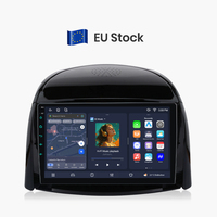 Autoradio Android Junsun 9 pouces avec écran tactile, GPS, navigation, radio multimédia pour Renault Koleos 2008-2016, lecteur multimédia pour voiture