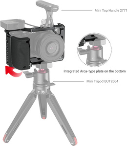 <span class=keywords><strong>Cage</strong></span> <span class=keywords><strong>Smallrig</strong></span> avec poignée en silicone et sabot froid pour Sony A6100, A6300, A6400 -3164 - Product Image 5